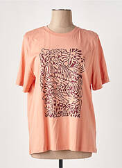 T-shirt orange SCOTCH & SODA pour femme seconde vue