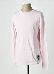 T-shirt rose SCOTCH & SODA pour homme seconde vue