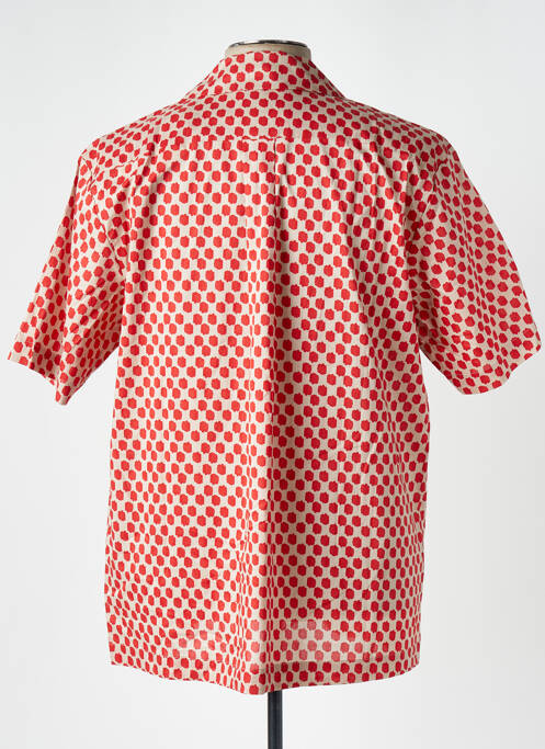 Chemise manches courtes rouge SCOTCH & SODA pour homme