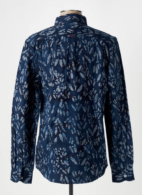 Chemise manches longues bleu SCOTCH & SODA pour homme
