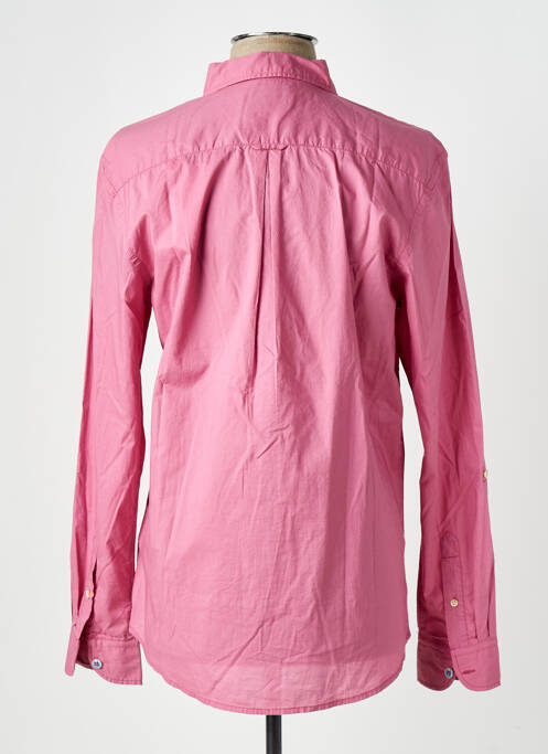 Chemise manches longues rose SCOTCH & SODA pour homme
