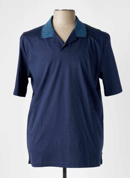 Polo bleu SCOTCH & SODA pour homme