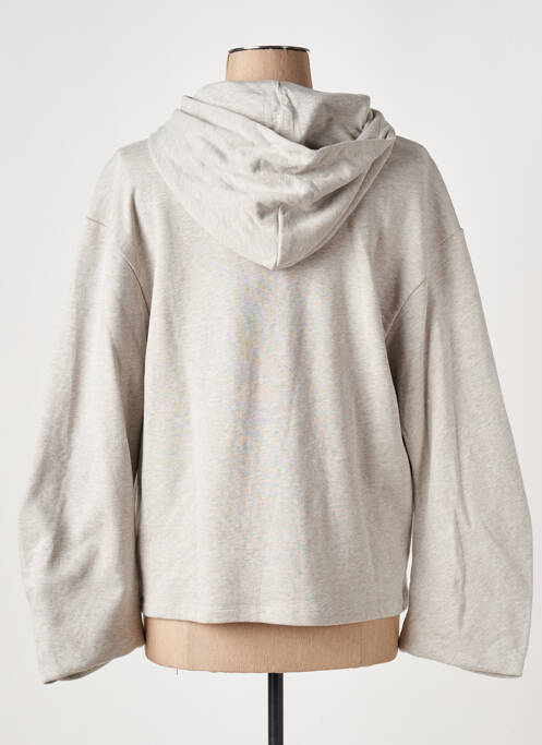 Sweat-shirt à capuche gris SCOTCH & SODA pour femme