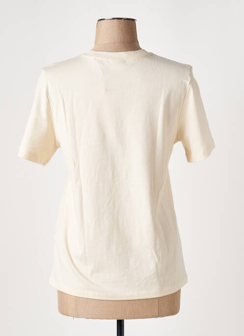 T-shirt beige SCOTCH & SODA femme