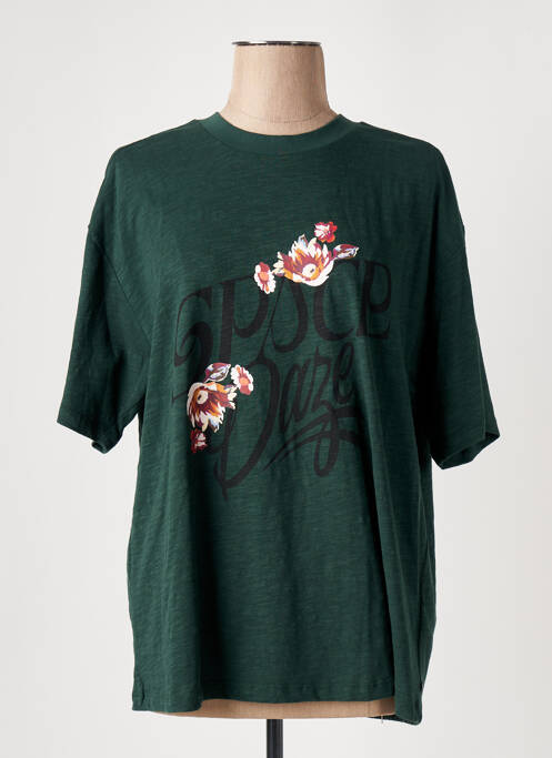 T-shirt vert SCOTCH & SODA pour femme