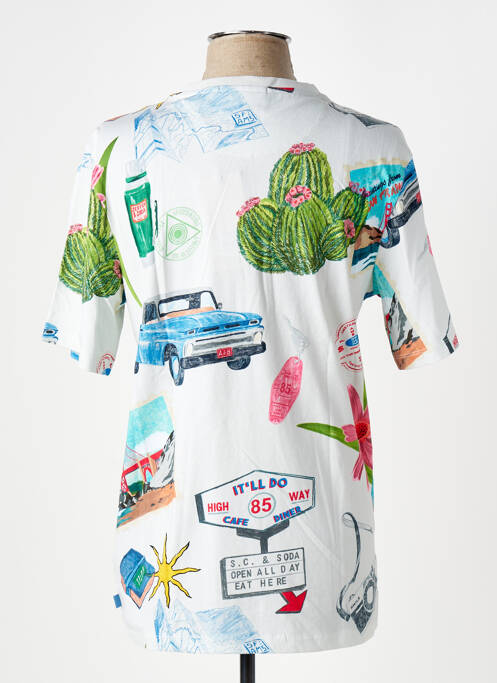 T-shirt beige SCOTCH & SODA homme