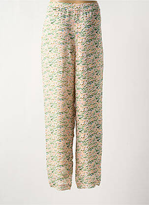 Pantalon droit taille élastique taille normale vert SCOTCH & SODA femme