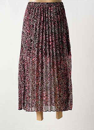 Jupe mi-longue taille normale rouge SCOTCH & SODA femme