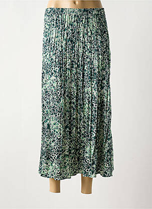 Jupe longue imprimé fantaisie vert SCOTCH & SODA femme