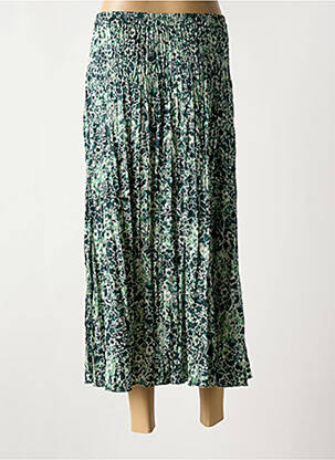 Jupe longue imprimé fantaisie vert SCOTCH & SODA femme