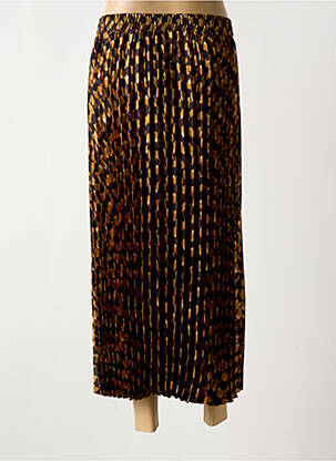 Jupe longue coupe fluide noir SCOTCH & SODA femme
