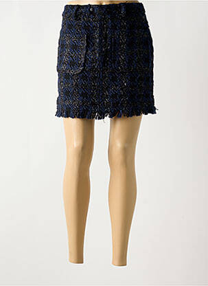 Jupe courte poches bleu SCOTCH & SODA femme