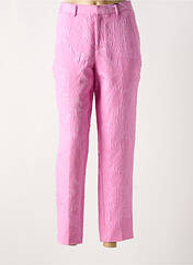 Pantalon chino rose SCOTCH & SODA pour femme seconde vue