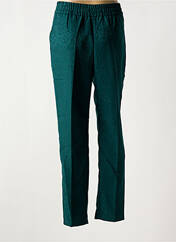 Pantalon slim vert SCOTCH & SODA pour femme seconde vue