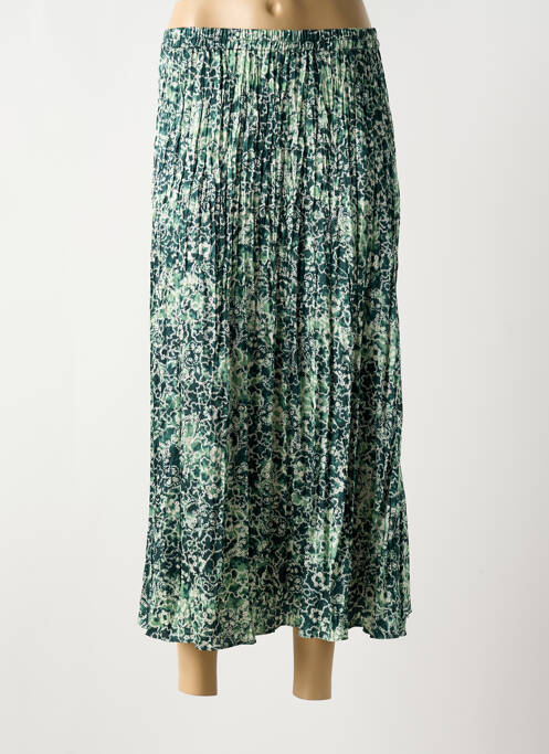 Jupe longue imprimé fantaisie vert SCOTCH & SODA femme