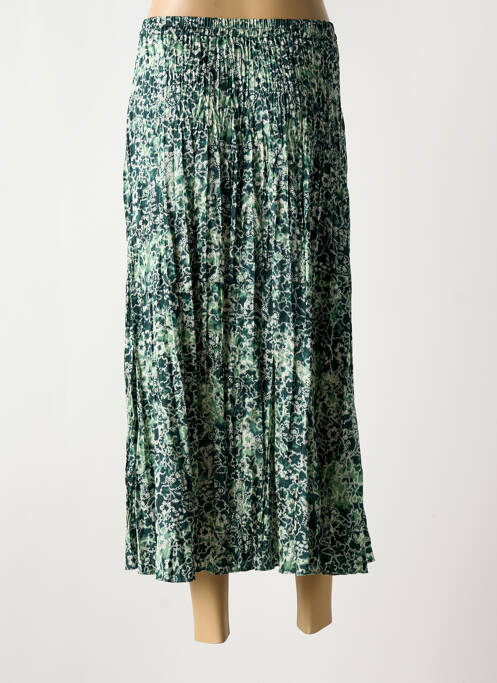 Jupe longue imprimé fantaisie vert SCOTCH & SODA femme