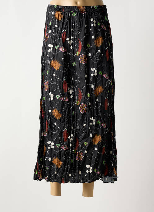 Jupe mi-longue noir SCOTCH & SODA pour femme