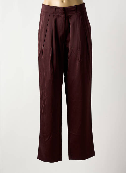 Pantalon large rouge SCOTCH & SODA pour femme