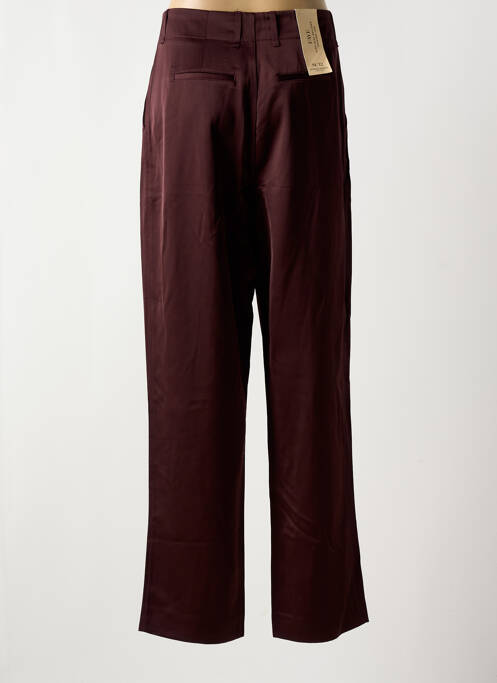 Pantalon large rouge SCOTCH & SODA pour femme