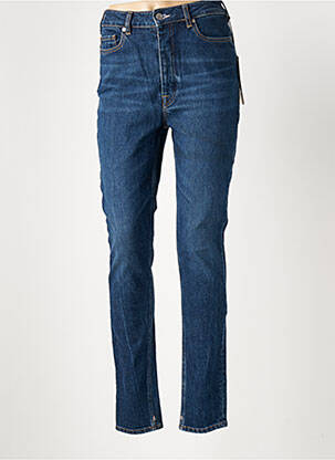 Jeans coupe slim tissage brut taille normale bleu SCOTCH & SODA femme