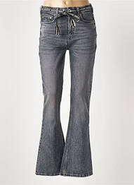 Jean coupe flare stretch taille normale gris SCOTCH & SODA femme