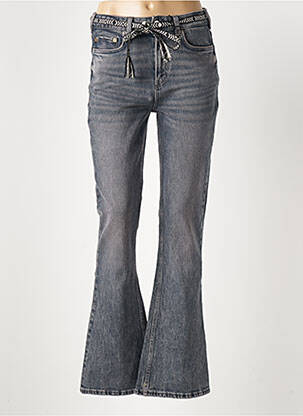 Jean coupe flare stretch taille normale gris SCOTCH & SODA femme