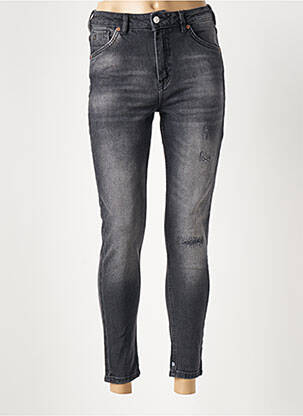 Jeans coupe slim stretch taille normale noir SCOTCH & SODA femme