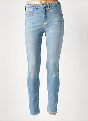 Jeans coupe slim stretch taille normale bleu SCOTCH & SODA femme
