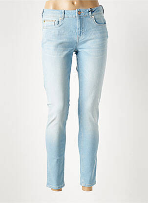 Jeans coupe slim stretch taille normale bleu SCOTCH & SODA femme