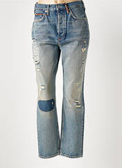 Jeans boyfriend bleu SCOTCH & SODA pour femme seconde vue