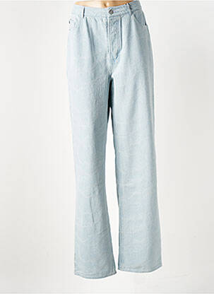 Jeans coupe droite bleu SCOTCH & SODA pour femme