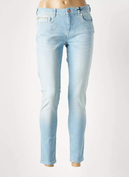 Jeans coupe slim stretch taille normale bleu SCOTCH & SODA femme