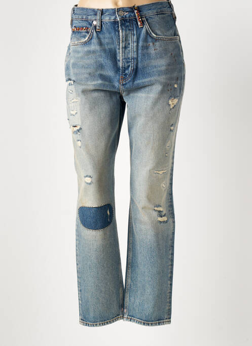 Jeans boyfriend bleu SCOTCH & SODA pour femme