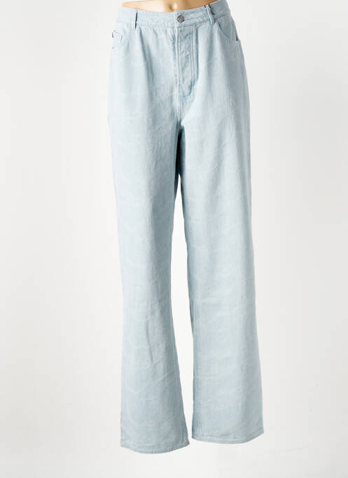 Jeans coupe droite bleu SCOTCH & SODA pour femme