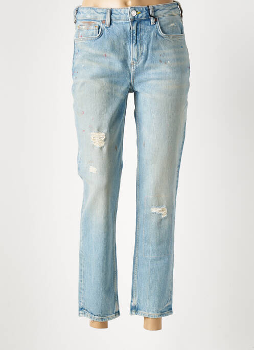 Jeans coupe slim bleu SCOTCH & SODA pour femme