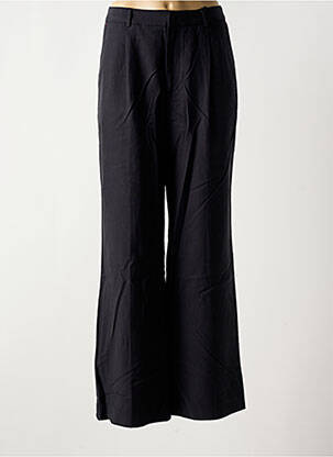 Pantalon large tissage popeline taille normale noir SCOTCH & SODA femme