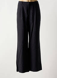 Pantalon large tissage popeline taille normale noir SCOTCH & SODA femme