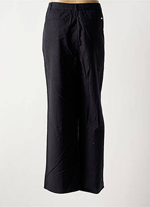 Pantalon large tissage popeline taille normale noir SCOTCH & SODA femme