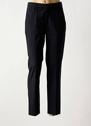 Pantalon chino tissage popeline taille normale noir SCOTCH & SODA femme