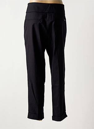 Pantalon chino tissage popeline taille haute noir SCOTCH & SODA femme