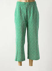 Pantalon 7/8 vert SCOTCH & SODA pour femme seconde vue