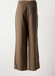Pantalon flare marron SCOTCH & SODA pour femme seconde vue