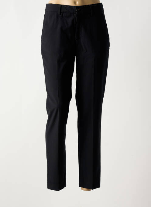 Pantalon chino tissage popeline taille normale noir SCOTCH & SODA femme