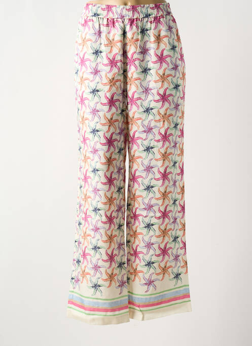 Pantalon droit beige SCOTCH & SODA pour femme