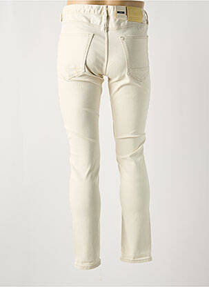 Jeans skinny stretch taille normale beige SCOTCH & SODA homme