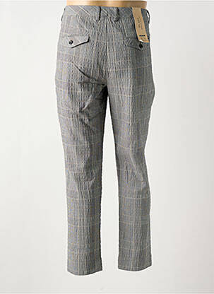 Pantalon chino imprimé imprimé prince de galle taille normale gris SCOTCH & SODA homme