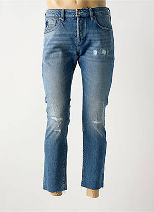 Jeans coupe slim fermeture boutonnée sur le devant taille normale bleu SCOTCH & SODA homme
