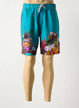 Short tissage popeline taille normale bleu SCOTCH & SODA homme