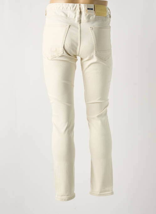 Jeans skinny stretch taille normale beige SCOTCH & SODA homme