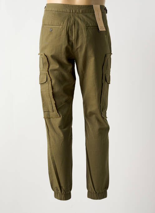 Pantalon cargo resserrée sur le bas taille normale vert SCOTCH & SODA homme